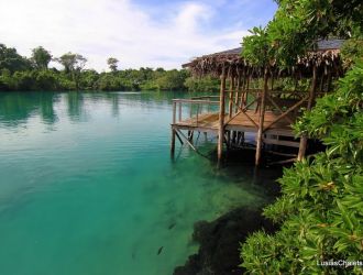 Lagoon in Samoa